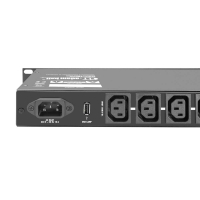 ADAM HALL AHPCL10PRO stabilizator napięcia / kondycjoner rack z woltomierzem i amperomierzem, wyświetlaczem i oświetleniem rack